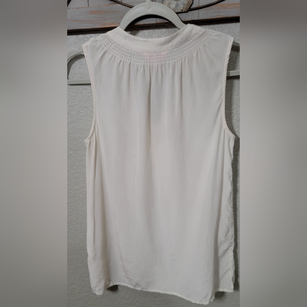 Lily Pulitzer Sleeveless Elsa 100% Silk Top Size Xs - Picture 3 of 10